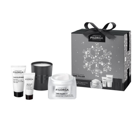 Filorga Coffret Time Filler 5XP 50ml + Time Filler Night 15ml + Time Filler Intensive 7ml + Mini Bougie