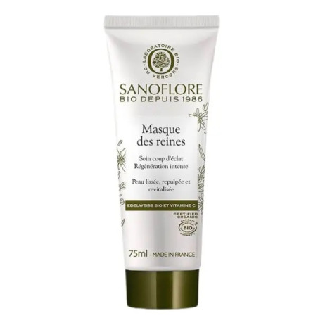 Sanoflore Masque Coup d'Eclat Régénération Intense Bio 75ml
