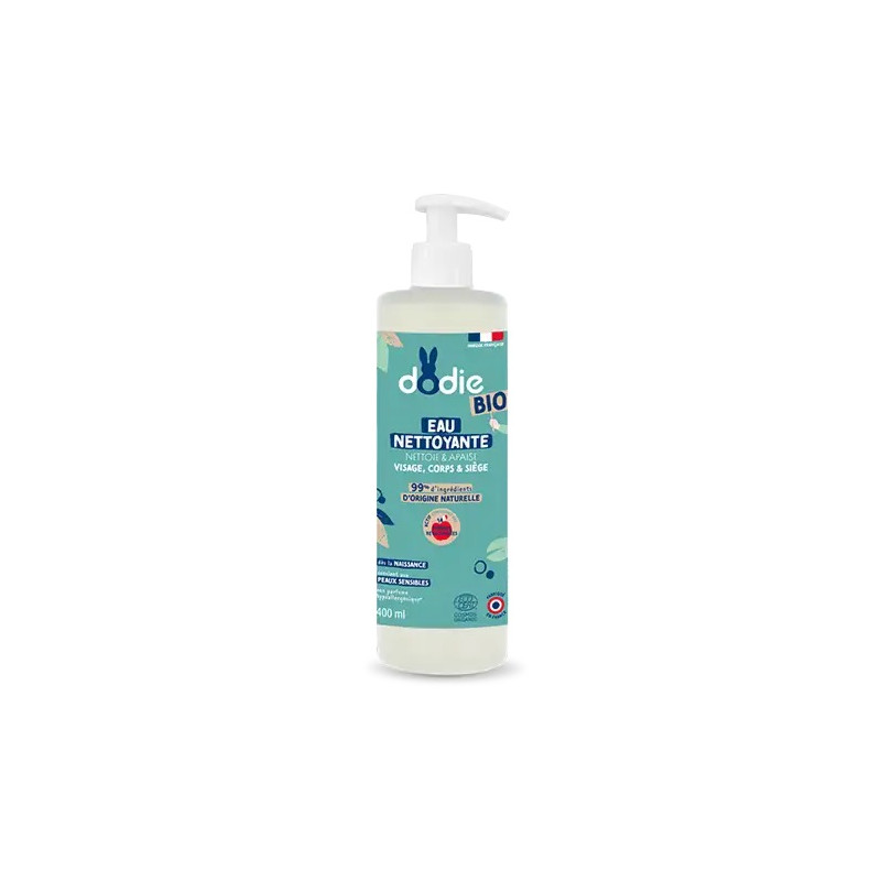 Dodie eau nettoyante certifiée bio 400ml