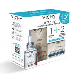 Vichy Coffret Liftactiv Supreme Sérum HA Filler 30ml et crème Jour Peau Sèche 50ml