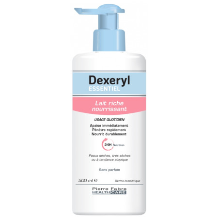 Dexeryl Essentiel Lait Riche Nourrissant 500 ml