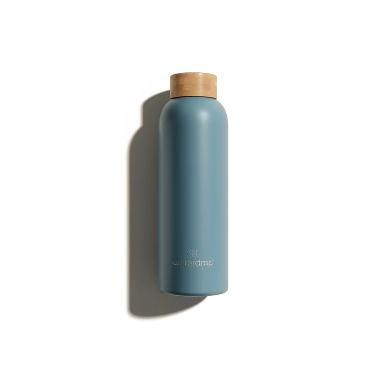 Waterdrop Bouteille Inox Turquoise mat - 600ml Waterdrop Bouteille Inox Turquoise mat - 600ml