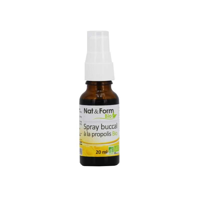 Nat & Form Bio Spray Buccal à la Propolis 20ml