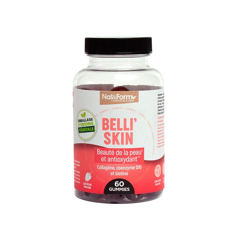 Nat & Form Activ' Belli'Skin 60 gummies Nat & Form Activ' Belli'Skin 60 gummies