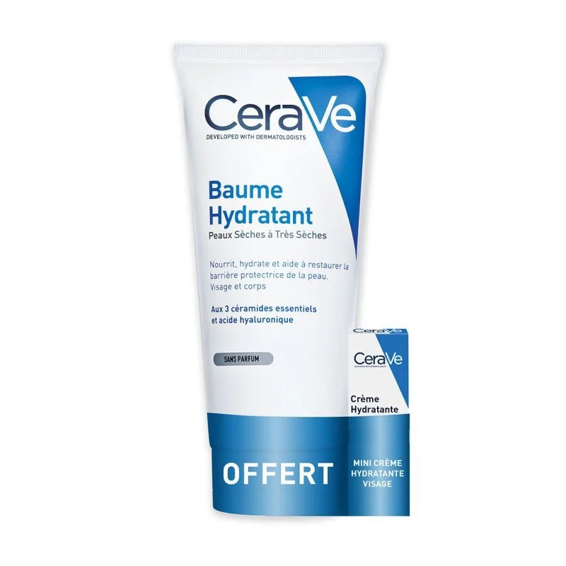 Cerave Baume Hydratant + Mini Crème Visage Cerave Baume Hydratant + Mini Crème Visage