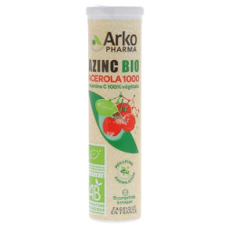 Azinc Vegetal Acerola 1000 Tube 18 Comprimés