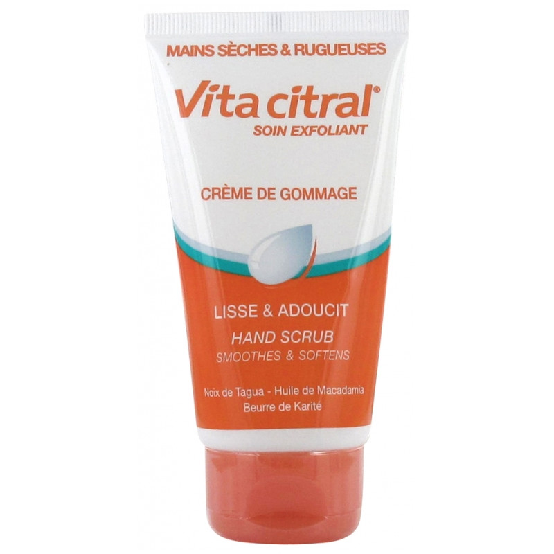 Vitacitral Crème de Gommage Mains Sèches & Rugueuses 75 ml Vitacitral Crème de Gommage Mains Sèches & Rugueuses 75 ml