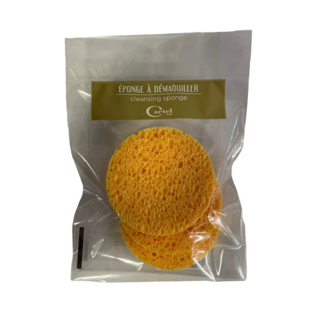 Cartel Sachets 3 Eponges Démaquillantes