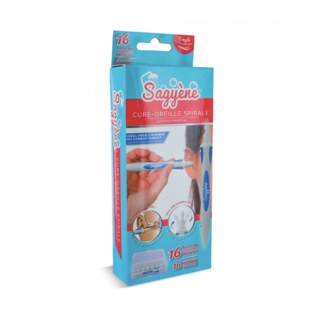 Sagyene Cure-Oreille Spirale Silicone