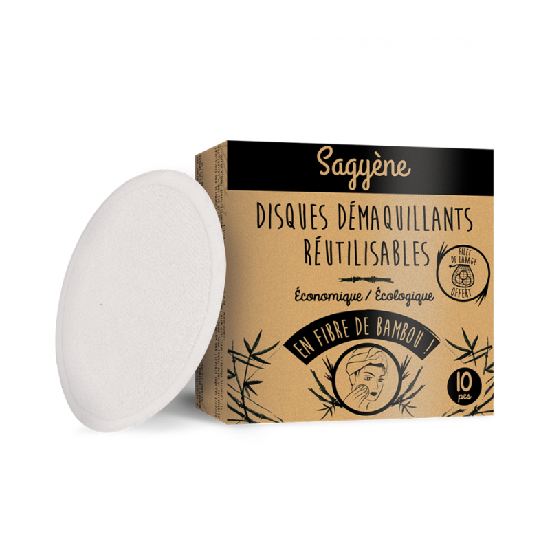 Disques démaquillants réutilisables Sagyène Disques démaquillants réutilisables Sagyène