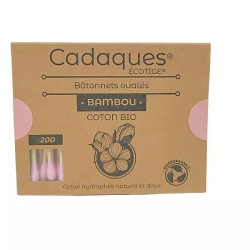 Cadaques Coton Tige Bambou Rose 200