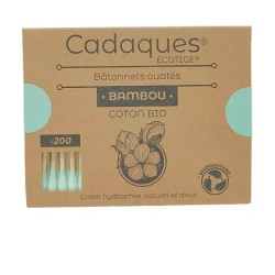 Cadaques Coton Tige Bambou Vert 200