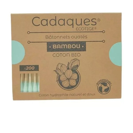 Cadaques Coton Tige Bambou Vert 200