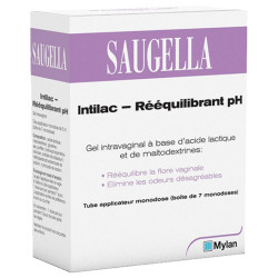 Saugella Intilac Rééquilibrant pH 7 Monodoses de 5 ml