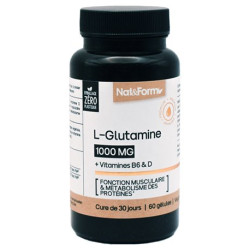Nat & Form Nutraceutique L-Glutamine 60 Gélules