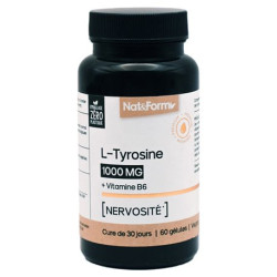 Nat & Form Nutraceutique Tyrosine 60 Gélules