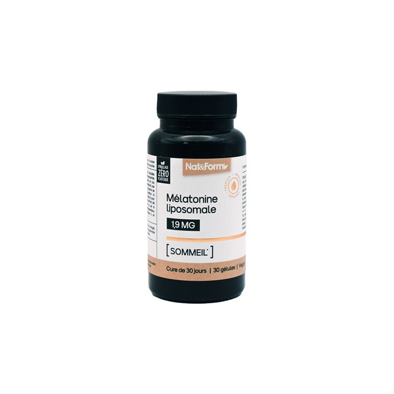 Nat & Form Nutraceutique Mélatonine Liposomale 30 Gélules Nat & Form Nutraceutique Mélatonine Liposomale 30 Gélules