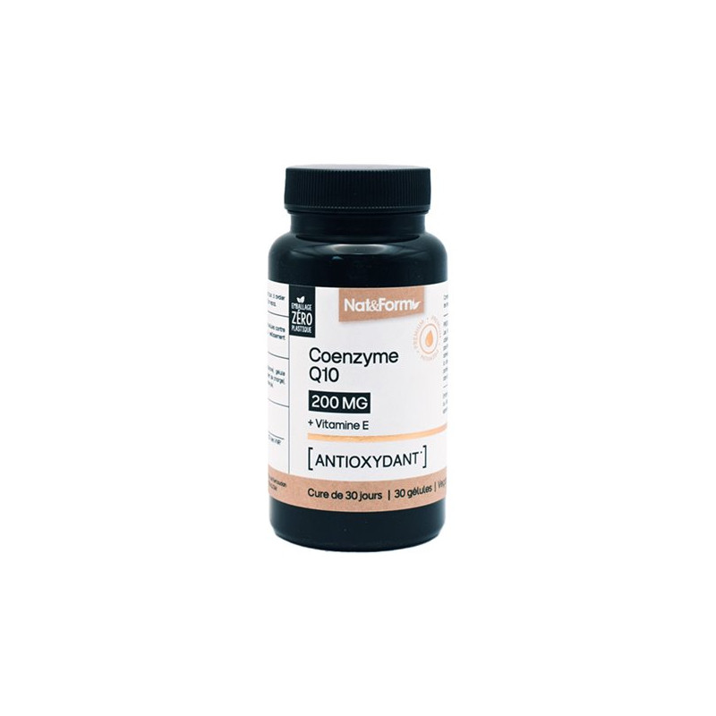 Nat & Form Nutraceutique Coenzyme Q10 30 Gélules Nat & Form Nutraceutique Coenzyme Q10 30 Gélules