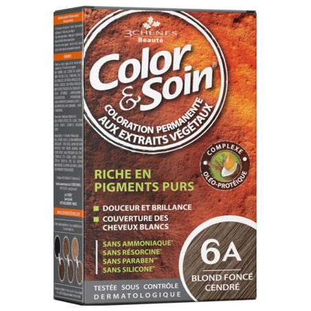 3 Chênes Color & Soin 6A - Blond Foncé Cendré