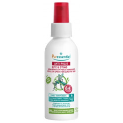 Puressentiel Anti-Pique Spray Répulsif Peaux Sensibles 100 ml