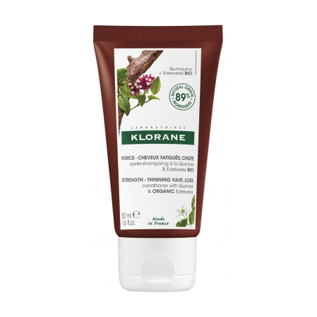 Klorane Après-Shampoing à la Quinine et Edelweiss Bio 50 ml