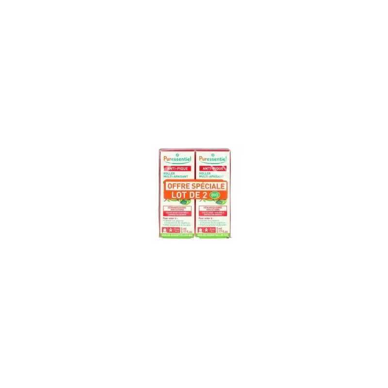 Puressentiel Duo Roller Anti-Pique 2X5ml Puressentiel Duo Roller Anti-Pique 2X5ml