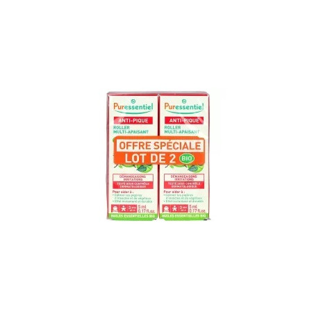 Puressentiel Duo Roller Anti-Pique 2X5ml