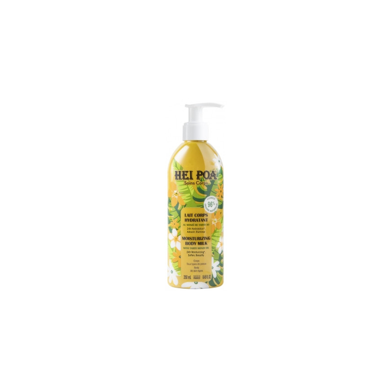 Hei Poa Lait Corps Hydratant au Monoï de Tahiti AO 250 ml Hei Poa Lait Corps Hydratant au Monoï de Tahiti AO 250 ml