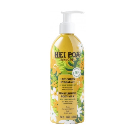 Hei Poa Lait Corps Hydratant au Monoï de Tahiti AO 250 ml