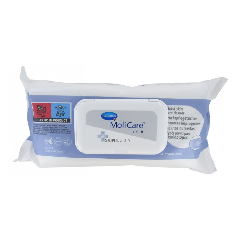 MoliCare Skin 50 Lingettes Imprégnées MoliCare Skin 50 Lingettes Imprégnées