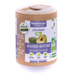 Nat&Form Artichaut Bio 200 Gélules Végan