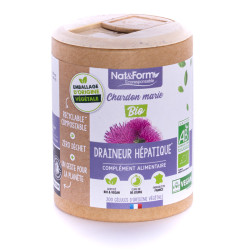 Nat&Form Chardon Marie Bio 200 Gélules Végan