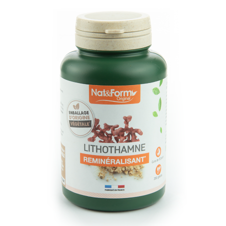 Nat&Form Lithothamne 200 Gélules