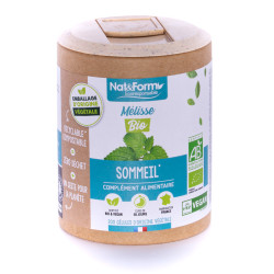 Nat&Form Mélisse Bio 200 Gélules Végan