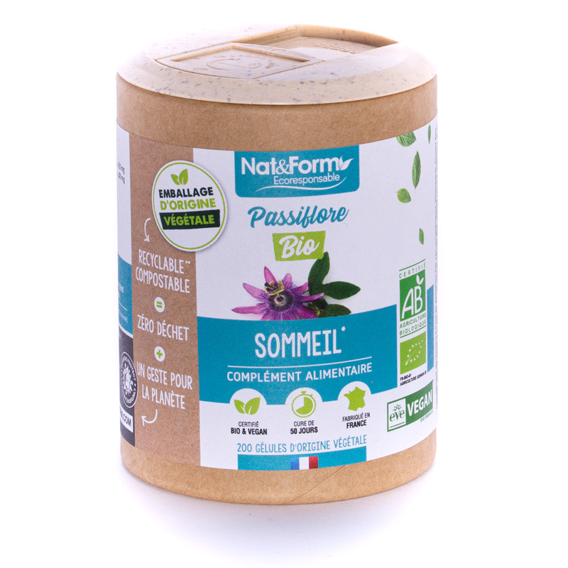 Nat&Form Passiflore Bio 200 Gélules Nat&Form Passiflore Bio 200 Gélules