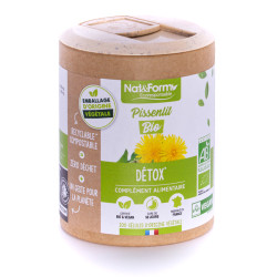 Nat&Form Pissenlit Bio 200 Gélules Végan