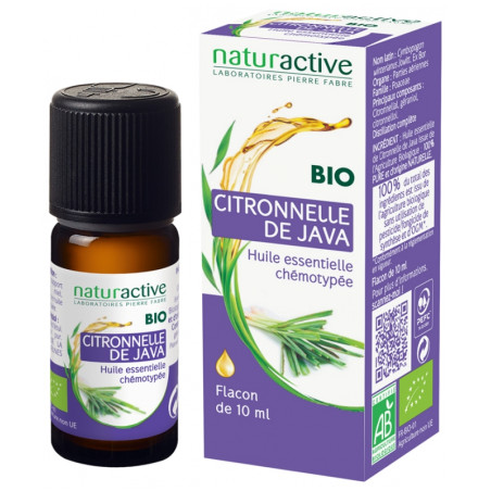 Naturactive Huile Essentielle Citronnelle de Java Bio 10 ml
