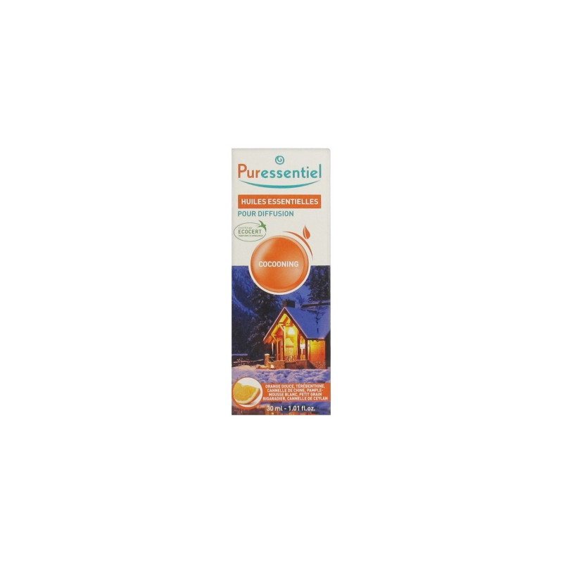 Puressentiel Huiles Essentielles pour Diffusion Cocooning 30 ml Puressentiel Huiles Essentielles pour Diffusion Cocooning 30 ml