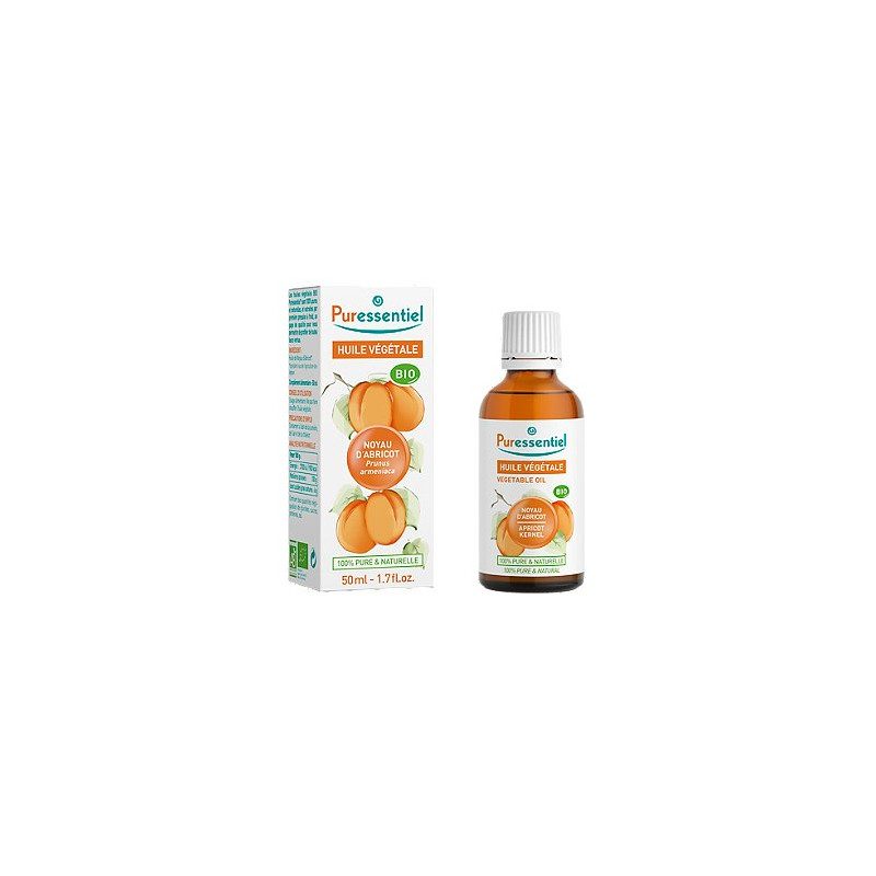 Puressentiel Huile Végétale Noyau d'Abricot Bio 50 ml Puressentiel Huile Végétale Noyau d'Abricot Bio 50 ml
