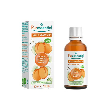 Puressentiel Huile Végétale Noyau d'Abricot Bio 50 ml