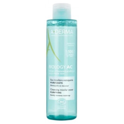 Aderma Biology AC Eau Micellaire Nettoyante Purifiante Bio 200 ml