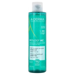 Aderma Biology AC Gel Moussant Nettoyant Purifiant Bio 200 ml