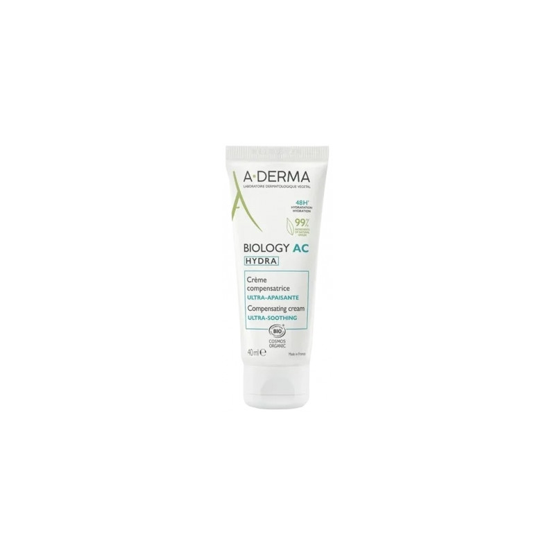 Aderma Biology AC Hydra Crème Compensatrice Ultra-Apaisante Bio 40 ml Aderma Biology AC Hydra Crème Compensatrice Ultra-Apaisante Bio 40 ml