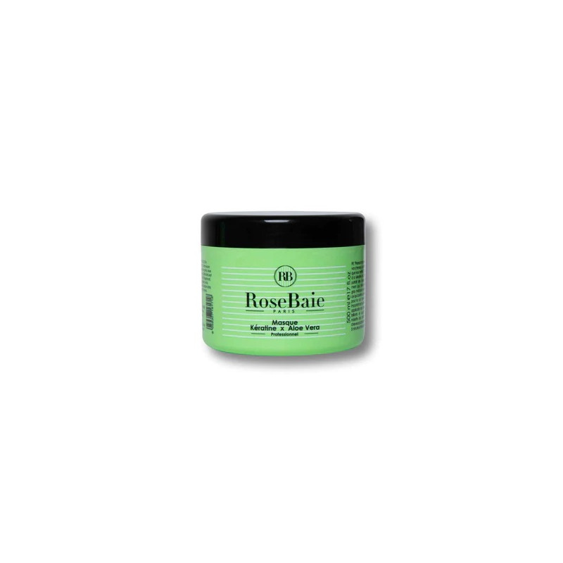 Rosebaie Masque Kératine Aloe Vera 500ml