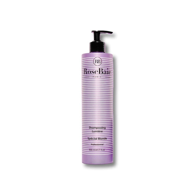 Rosebaie Shampoing spécial blonde & blancs 500ml Rosebaie Shampoing spécial blonde & blancs 500ml