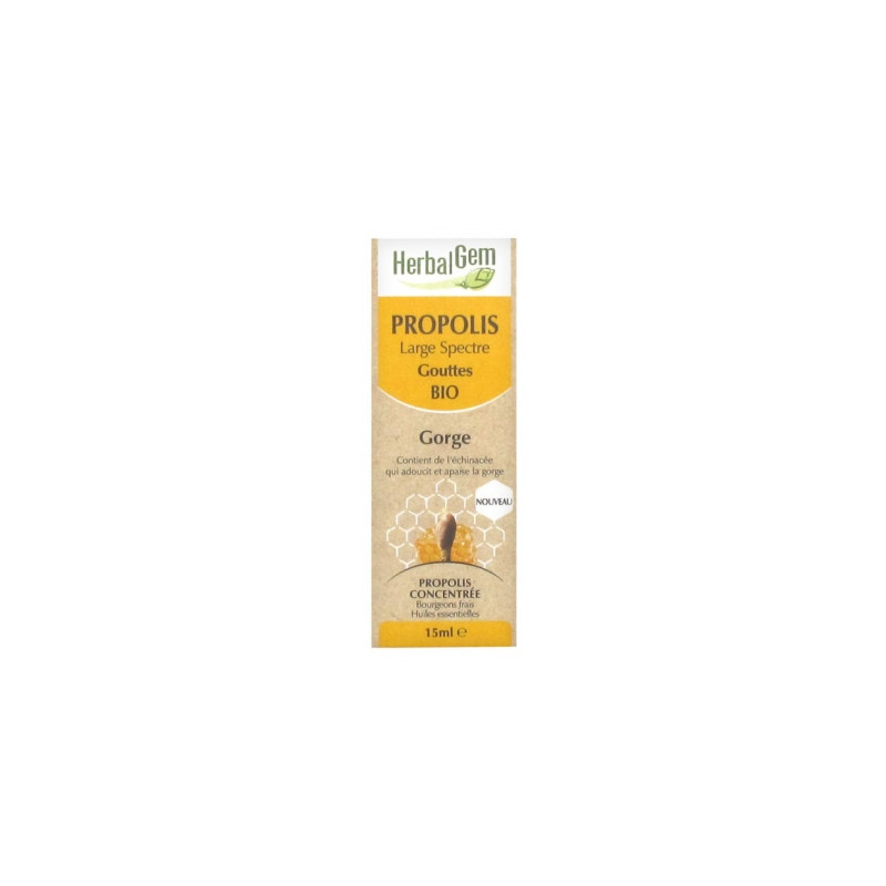 Herbalgem Bio Propolis Large Spectre Gorge 15 ml