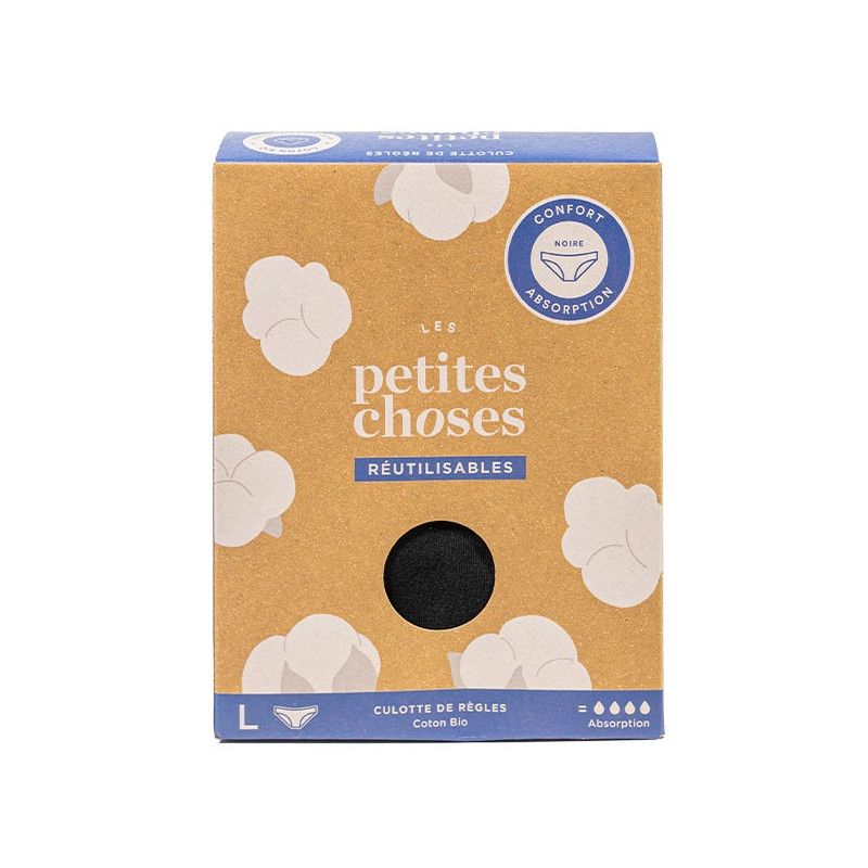 Les Petites Choses Culotte de Règles Coton Bio Taille L Les Petites Choses Culotte de Règles Coton Bio Taille L