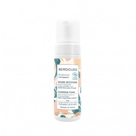 Berdoues Mousse Nettoyante Anti-Age Soin Probiotic