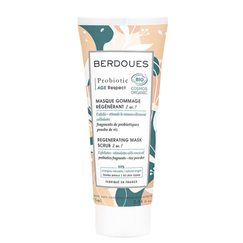 Berdoues Soin Probiotic Bio Masque Gommage Berdoues Soin Probiotic Bio Masque Gommage