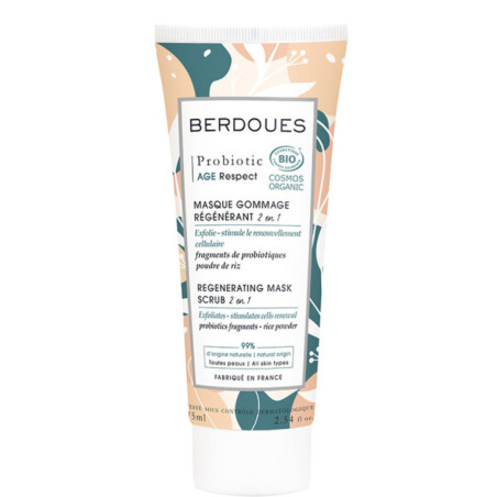 Berdoues Soin Probiotic Bio Masque Gommage